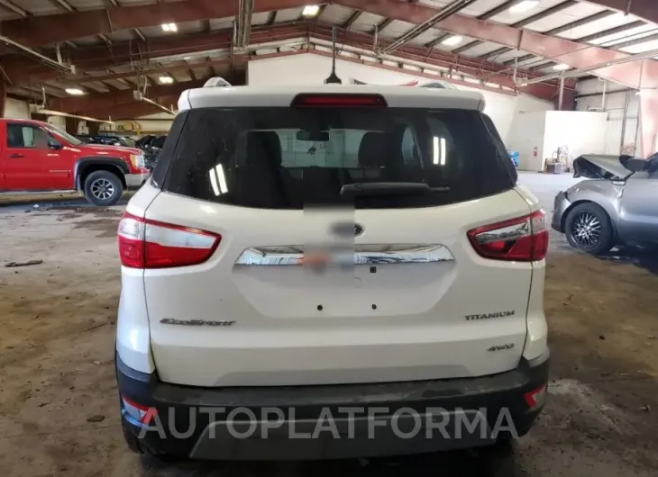 FORD ECOSPORT T 2018 vin MAJ6P1WL5JC165125 from auto auction Copart