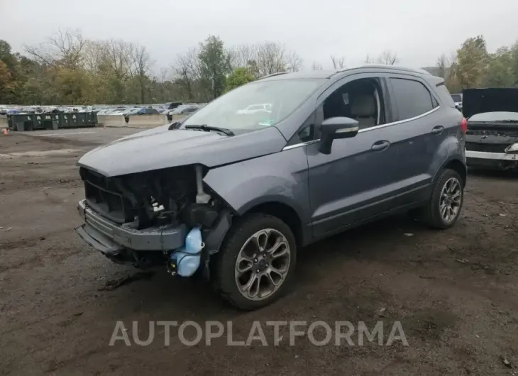 FORD ECOSPORT T 2018 vin MAJ6P1WL9JC206324 from auto auction Copart