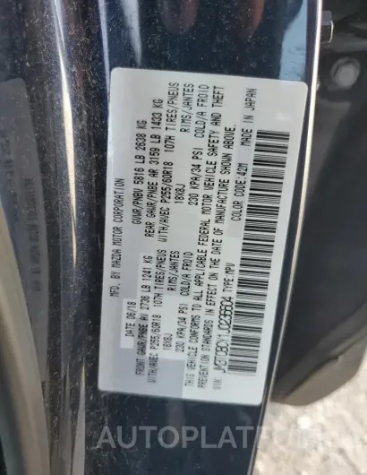 MAZDA CX-9 TOURI 2018 vin JM3TCBCY1J0236604 from auto auction Copart