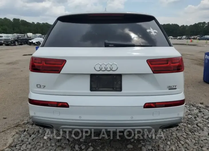 AUDI Q7 PREMIUM 2017 vin WA1AAAF73HD011729 from auto auction Copart