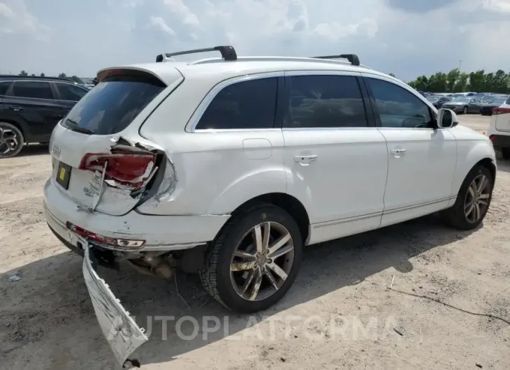 AUDI Q7 PREMIUM 2015 vin WA1LGAFE3FD001074 from auto auction Copart