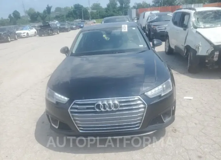 AUDI A4 PREMIUM 2019 vin WAUDNAF46KA045618 from auto auction Copart