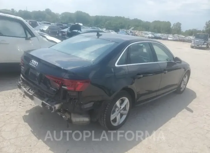 AUDI A4 PREMIUM 2019 vin WAUDNAF46KA045618 from auto auction Copart