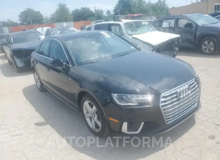 AUDI A4 PREMIUM 2019 vin WAUDNAF46KA045618 from auto auction Copart