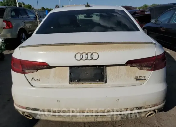 AUDI A4 PRESTIG 2017 vin WAUFNAF40HN025326 from auto auction Copart