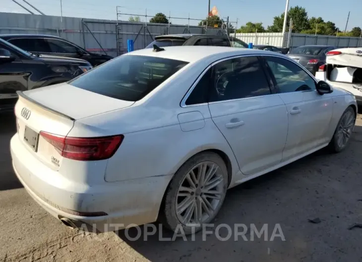 AUDI A4 PRESTIG 2017 vin WAUFNAF40HN025326 from auto auction Copart