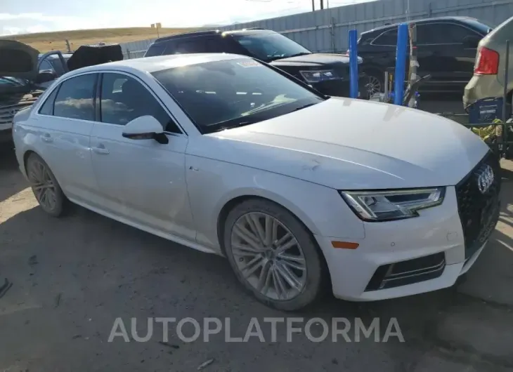 AUDI A4 PRESTIG 2017 vin WAUFNAF40HN025326 from auto auction Copart