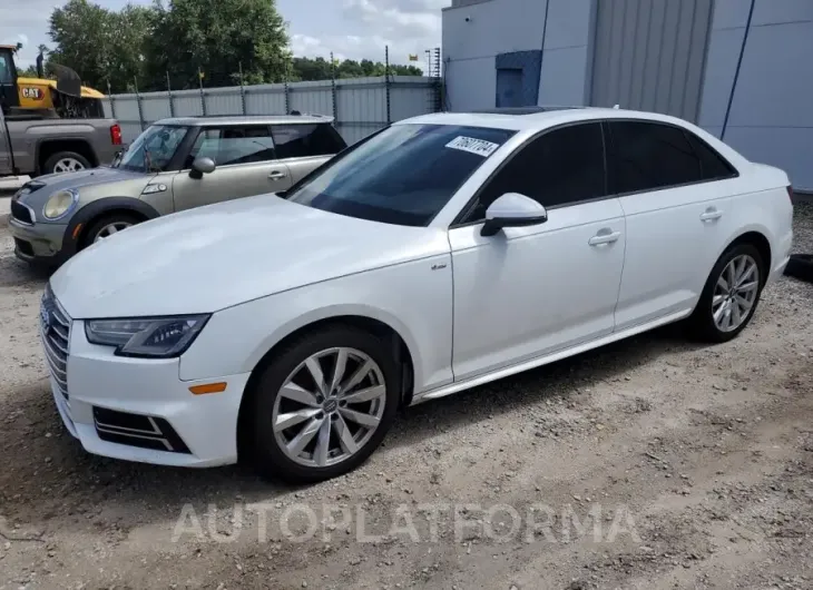 AUDI A4 PREMIUM 2018 vin WAUKMAF48JA081142 from auto auction Copart