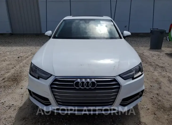 AUDI A4 PREMIUM 2018 vin WAUKMAF48JA081142 from auto auction Copart