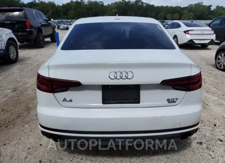 AUDI A4 PREMIUM 2018 vin WAUKMAF48JA081142 from auto auction Copart