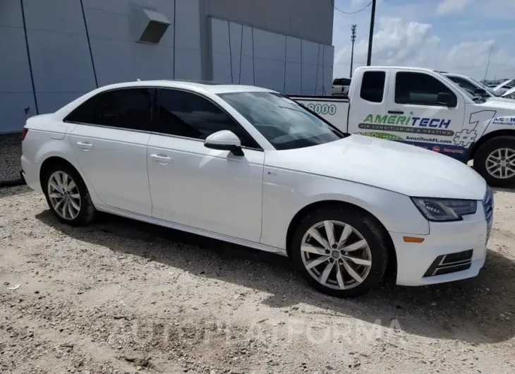 AUDI A4 PREMIUM 2018 vin WAUKMAF48JA081142 from auto auction Copart