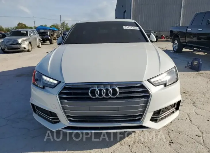 AUDI A4 PREMIUM 2018 vin WAUKMAF4XJA078548 from auto auction Copart