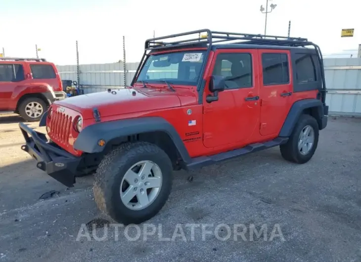 JEEP WRANGLER U 2017 vin 1C4BJWDG9HL524645 from auto auction Copart