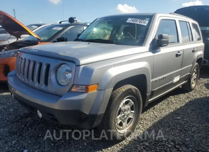 JEEP PATRIOT SP 2017 vin 1C4NJPBB2HD102091 from auto auction Copart