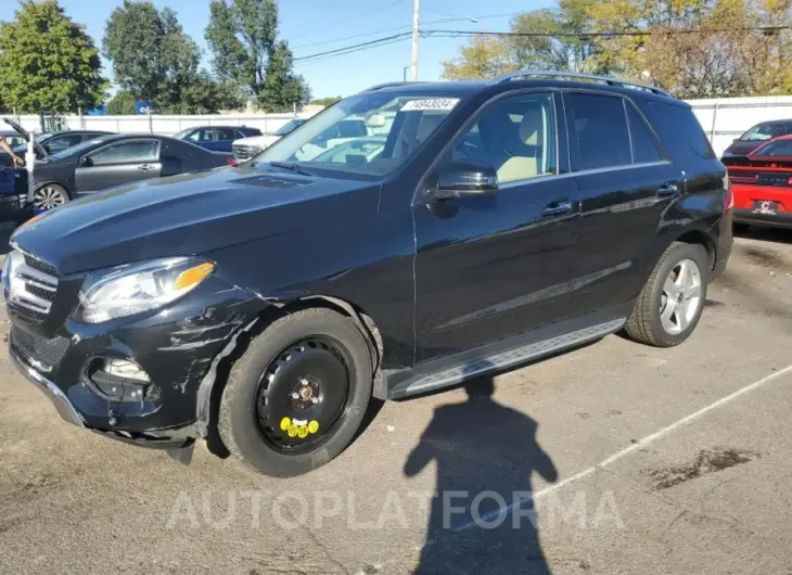 MERCEDES-BENZ GLE 350 4M 2018 vin 4JGDA5HB6JB087633 from auto auction Copart