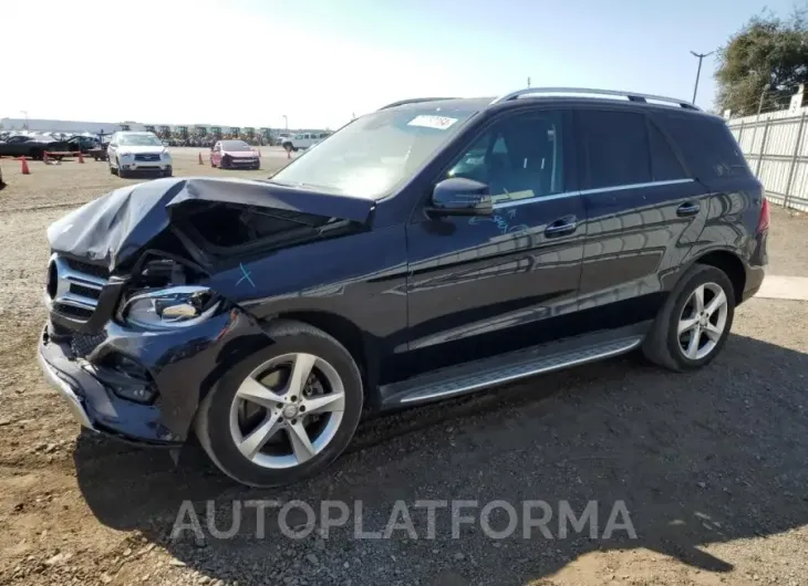 MERCEDES-BENZ GLE 350 2016 vin 4JGDA5JB6GA763944 from auto auction Copart