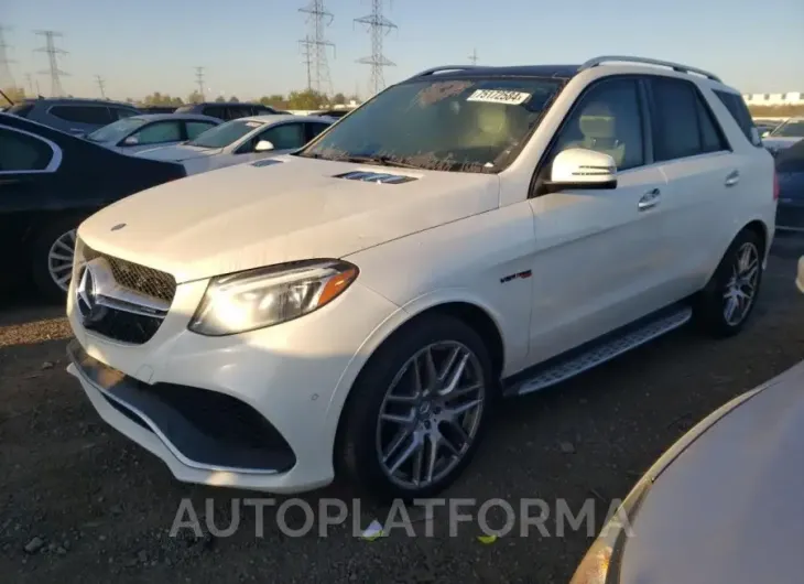 MERCEDES-BENZ GLE 63 AMG 2016 vin 4JGDA7FB4GA721308 from auto auction Copart