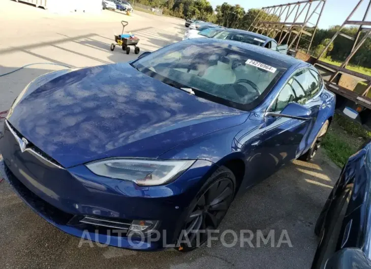 TESLA MODEL S 2016 vin 5YJSA1E42GF170427 from auto auction Copart