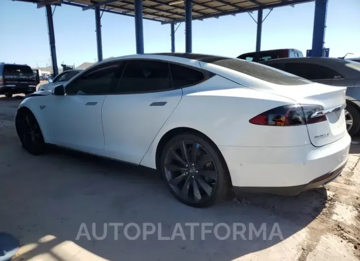 TESLA MODEL S 85 2015 vin 5YJSA1H12FF092781 from auto auction Copart