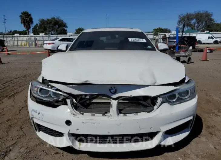 BMW 435 I GRAN 2015 vin WBA4B1C58FD955524 from auto auction Copart