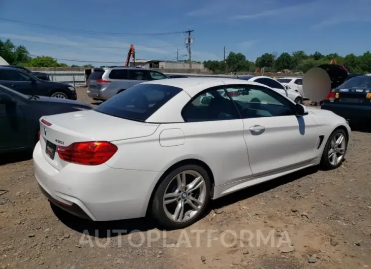 BMW 430I 2017 vin WBA4U7C34H5H20422 from auto auction Copart