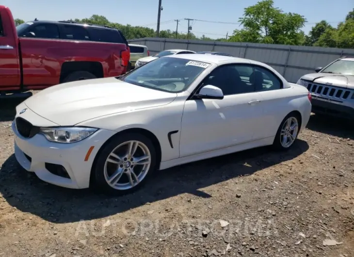 BMW 430I 2017 vin WBA4U7C34H5H20422 from auto auction Copart