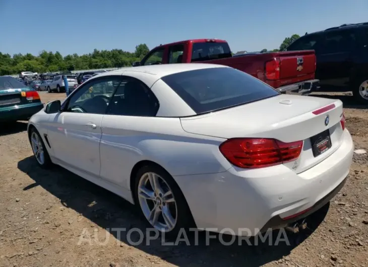 BMW 430I 2017 vin WBA4U7C34H5H20422 from auto auction Copart