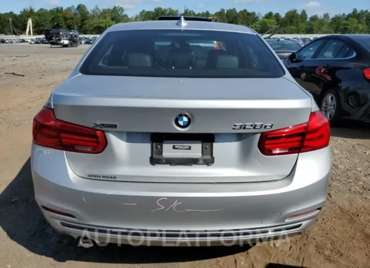 BMW 328 D XDRI 2018 vin WBA8F1C59JK898499 from auto auction Copart