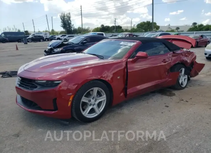 CHEVROLET CAMARO LS 2021 vin 1G1FB3DX9M0122934 from auto auction Copart