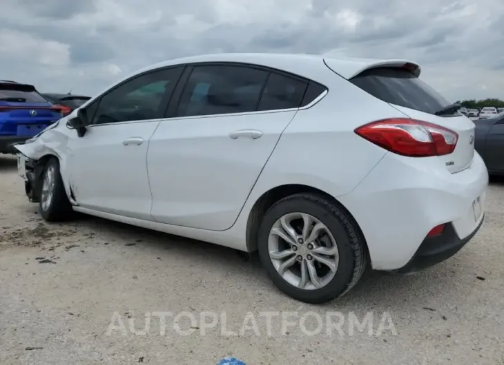 CHEVROLET CRUZE LT 2019 vin 3G1BE6SM6KS609823 from auto auction Copart