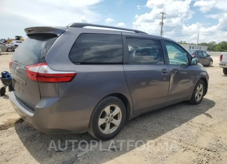 TOYOTA SIENNA LE 2016 vin 5TDKK3DC9GS745815 from auto auction Copart