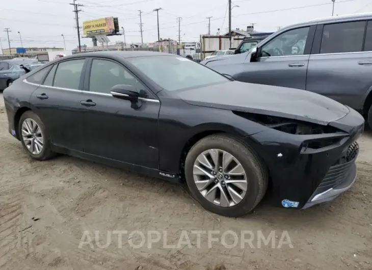 TOYOTA MIRAI XLE 2021 vin JTDAAAAA1MA002323 from auto auction Copart