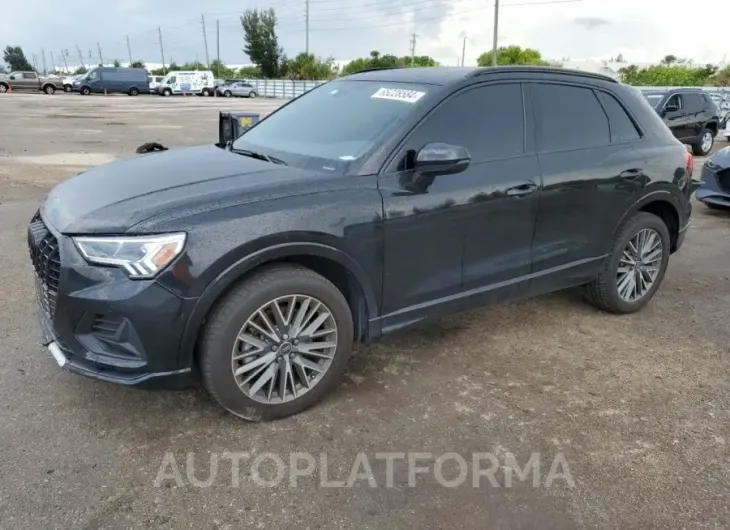 AUDI Q3 PREMIUM 2022 vin WA1BUCF37N1136931 from auto auction Copart