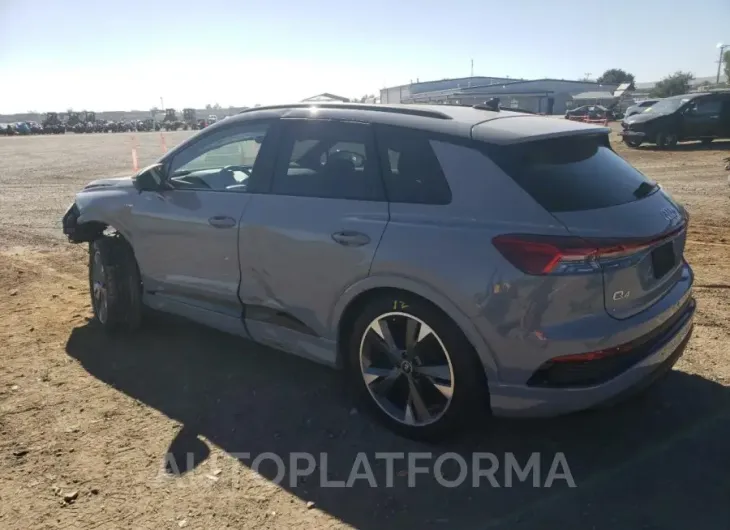 AUDI Q4 E-TRON 2024 vin WA1KUBFZ6RP061561 from auto auction Copart