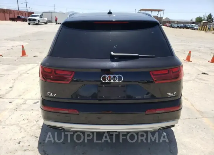 AUDI Q7 PREMIUM 2018 vin WA1LAAF72JD000588 from auto auction Copart