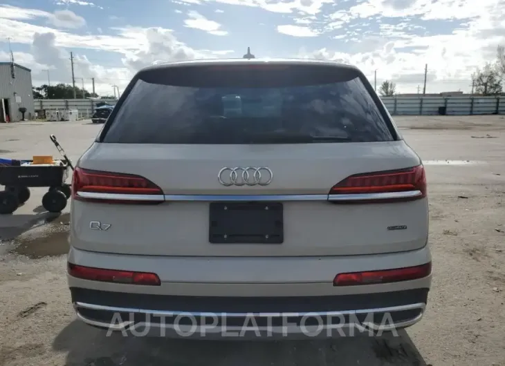 AUDI Q7 PREMIUM 2022 vin WA1LXBF75ND016651 from auto auction Copart