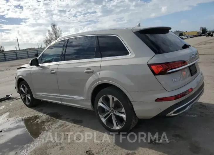 AUDI Q7 PREMIUM 2022 vin WA1LXBF75ND016651 from auto auction Copart