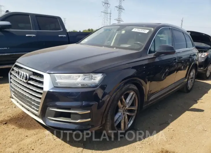 AUDI Q7 PRESTIG 2017 vin WA1VAAF78HD007984 from auto auction Copart