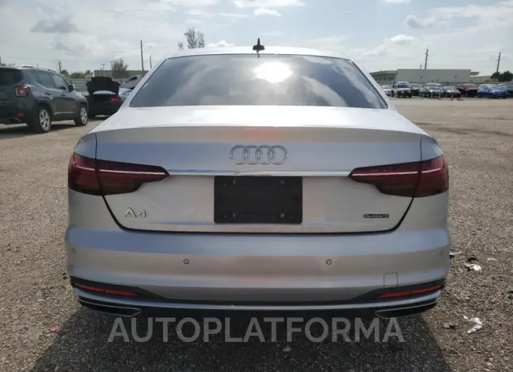 AUDI A4 PREMIUM 2021 vin WAUABAF48MA037891 from auto auction Copart