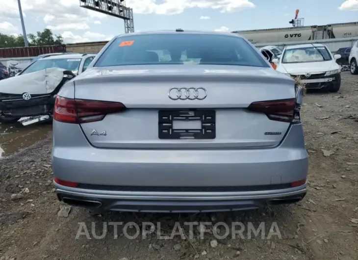 AUDI A4 PREMIUM 2019 vin WAUDNAF45KA003246 from auto auction Copart