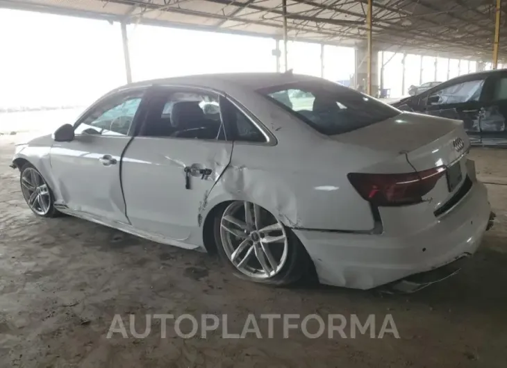 AUDI A4 PREMIUM 2022 vin WAUEAAF43NN013478 from auto auction Copart