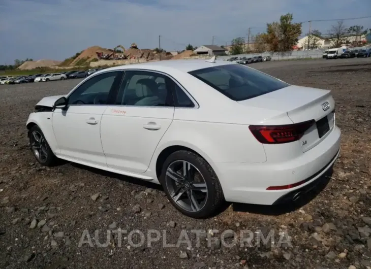 AUDI A4 PREMIUM 2018 vin WAUENAF40JN010357 from auto auction Copart