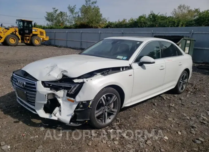 AUDI A4 PREMIUM 2018 vin WAUENAF40JN010357 from auto auction Copart