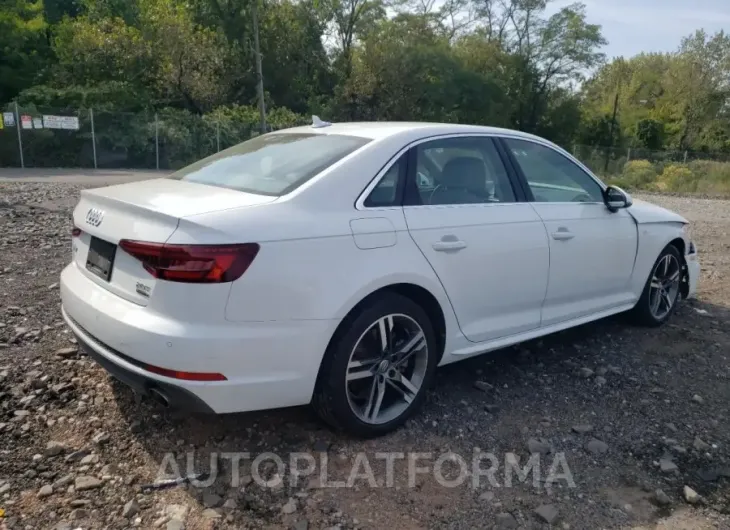 AUDI A4 PREMIUM 2018 vin WAUENAF40JN010357 from auto auction Copart