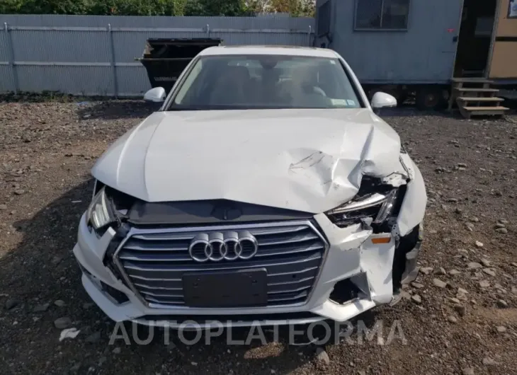 AUDI A4 PREMIUM 2018 vin WAUENAF40JN010357 from auto auction Copart