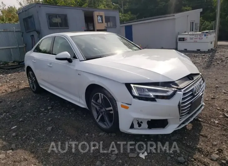 AUDI A4 PREMIUM 2018 vin WAUENAF40JN010357 from auto auction Copart