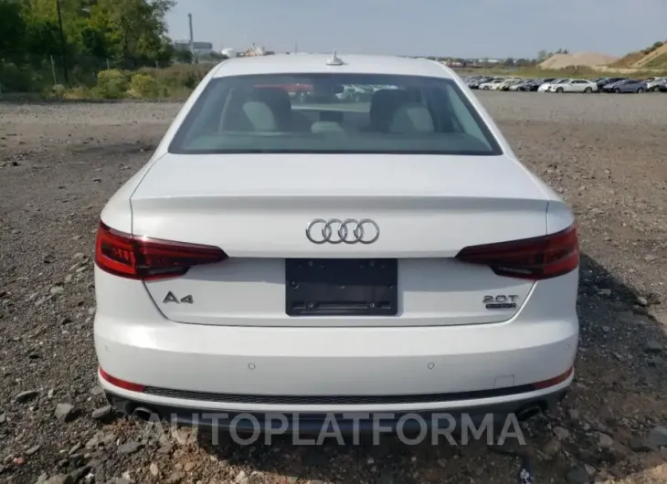 AUDI A4 PREMIUM 2018 vin WAUENAF40JN010357 from auto auction Copart