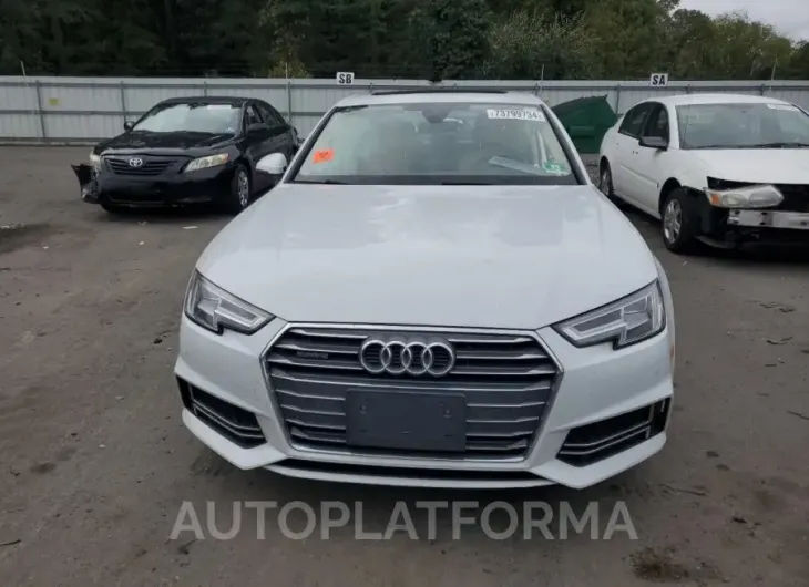 AUDI A4 PREMIUM 2018 vin WAUENAF41JA026252 from auto auction Copart