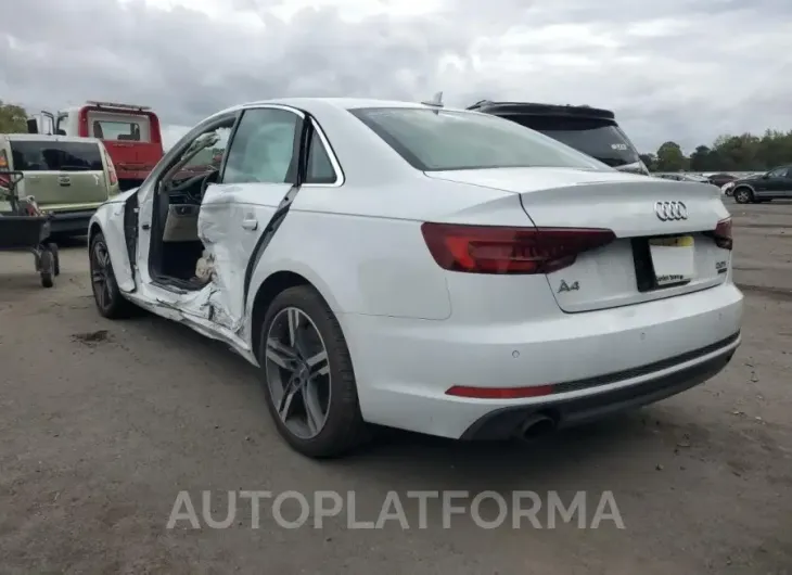 AUDI A4 PREMIUM 2018 vin WAUENAF41JA026252 from auto auction Copart