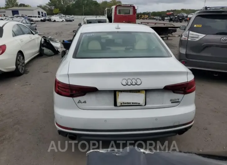 AUDI A4 PREMIUM 2018 vin WAUENAF41JA026252 from auto auction Copart